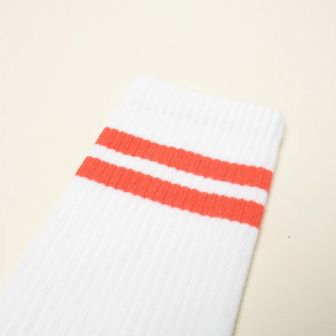 The Tennis - Socken aus Bio-Baumwolle mit popeia Roten Streifen - Image 5